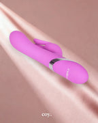 Enchanted Bunny Rabbit Vibrator 9.1 Inch — Purple — Coy