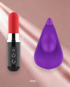 Abby Lipstick Remote Control Wearable Vibrator — Coy