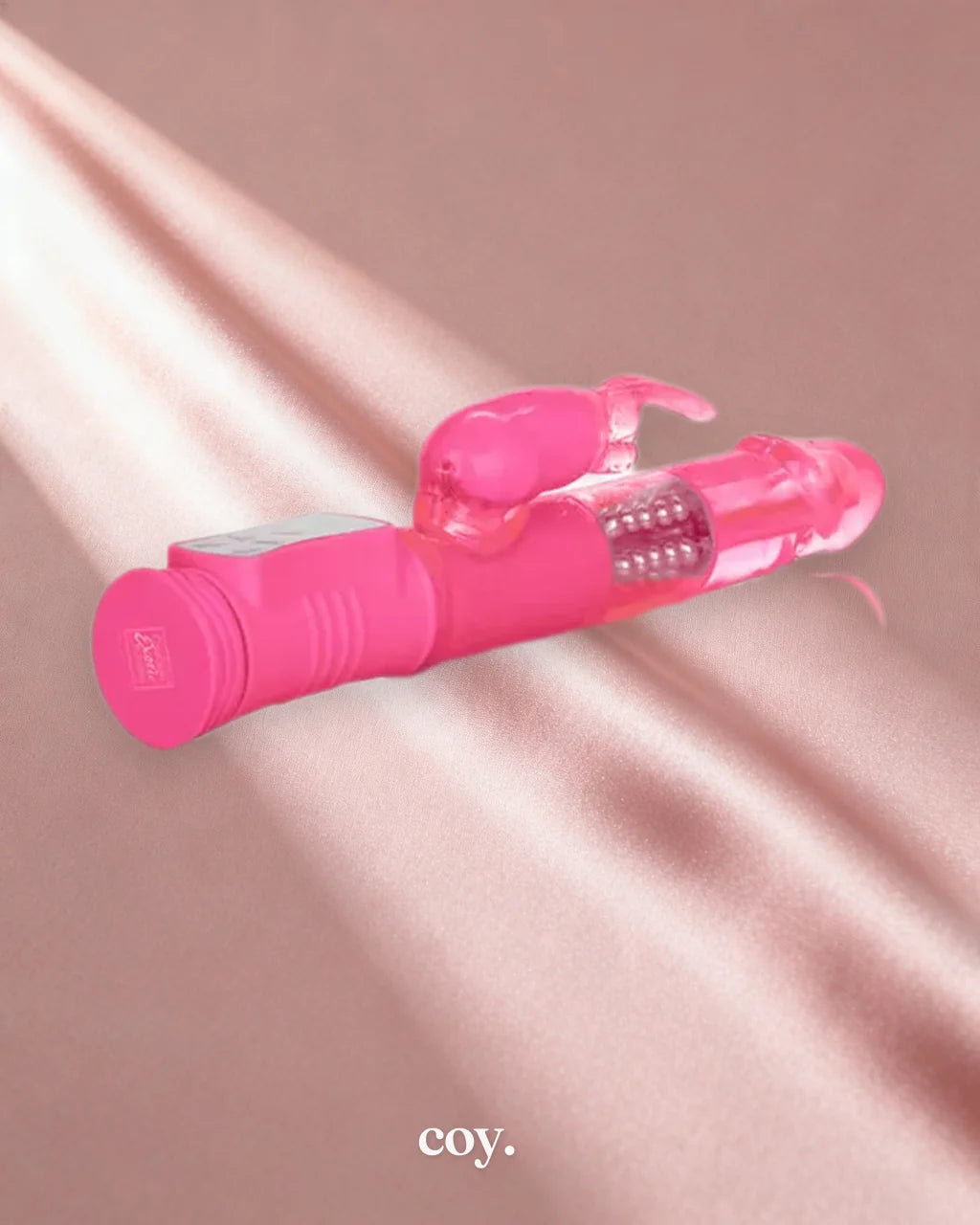 Shane's World Jack Rabbit 8.5 Inch Vibrator — Pink — Coy