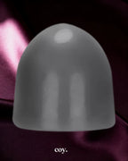 OxBalls Swell Adjust-Fit Cocksheath Penis Sleeve — Grey — Coy