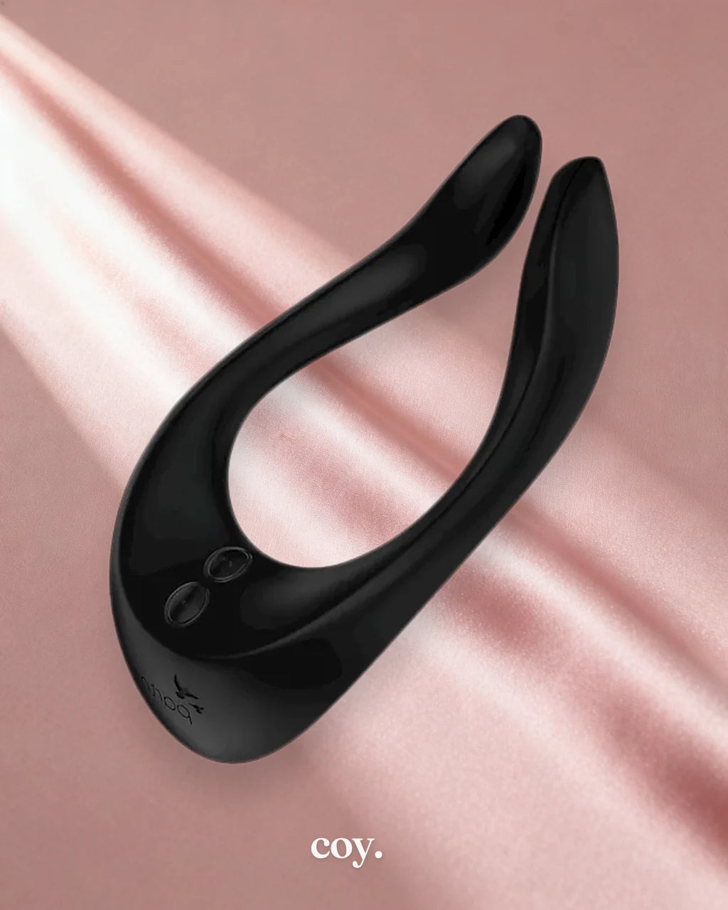 Satisfyer Endless Joy Clitoral Vibrator — Black — Coy