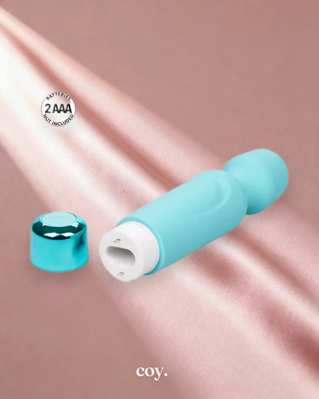 Cal Exotics Eden Massager Wand — Teal — Coy