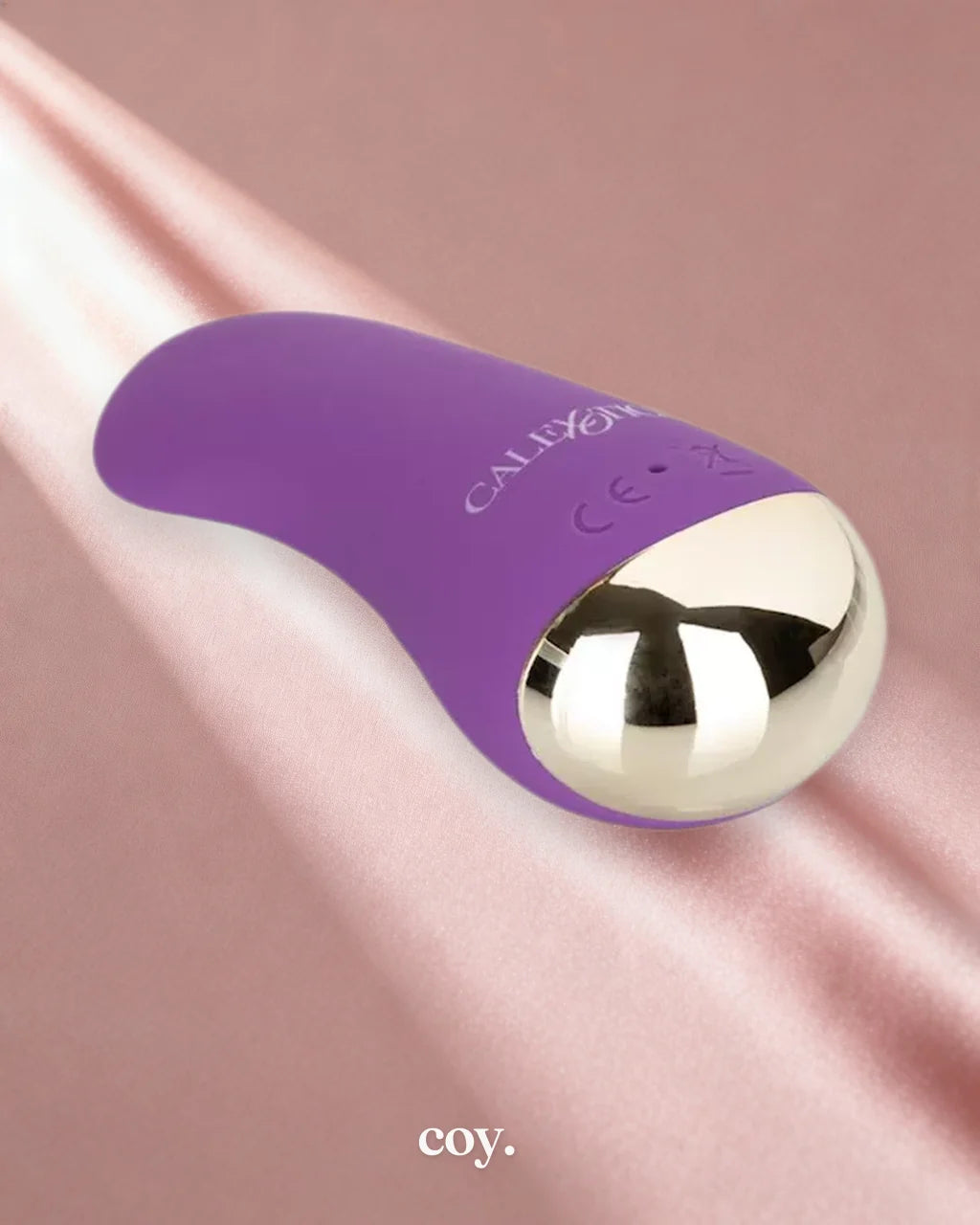Cal Exotics Slay #loveme 4.25 Inch G-Spot Vibrator — Purple — Coy