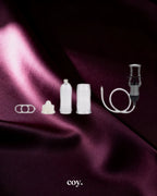 Cal Exotics Enhance Travel Pump System — Clear — Coy
