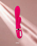 Seven Creations Duo Rhapsody 9 Inch Rabbit Vibrator — Pink — Coy