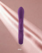 Share Satisfaction Rhea Heating Rabbit Vibrator — Purple — Coy