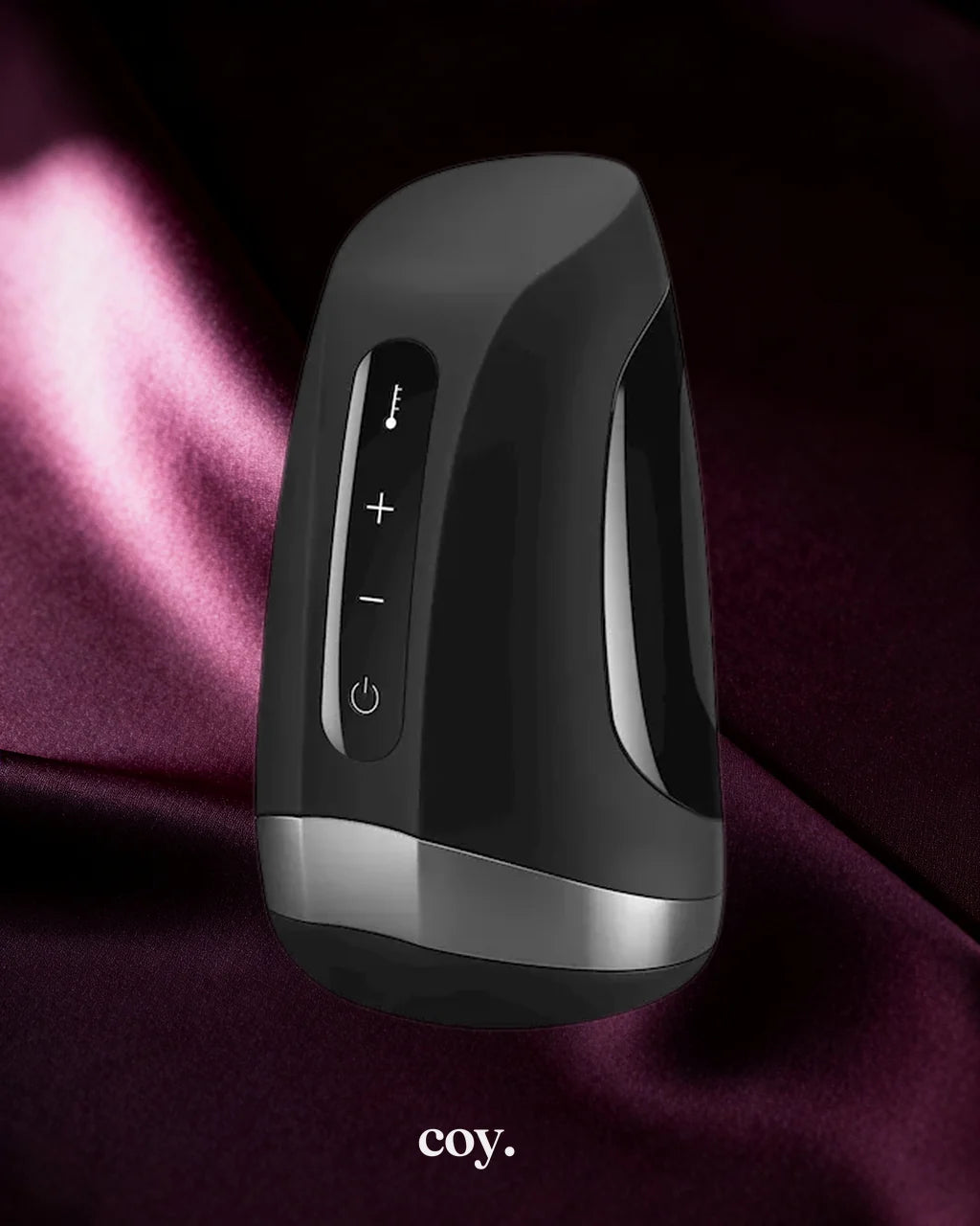 Satisfyer Men Heat Vibration Masturbator — Coy