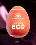 Share Satisfaction Masturbator Egg Crave — Bronze — Coy