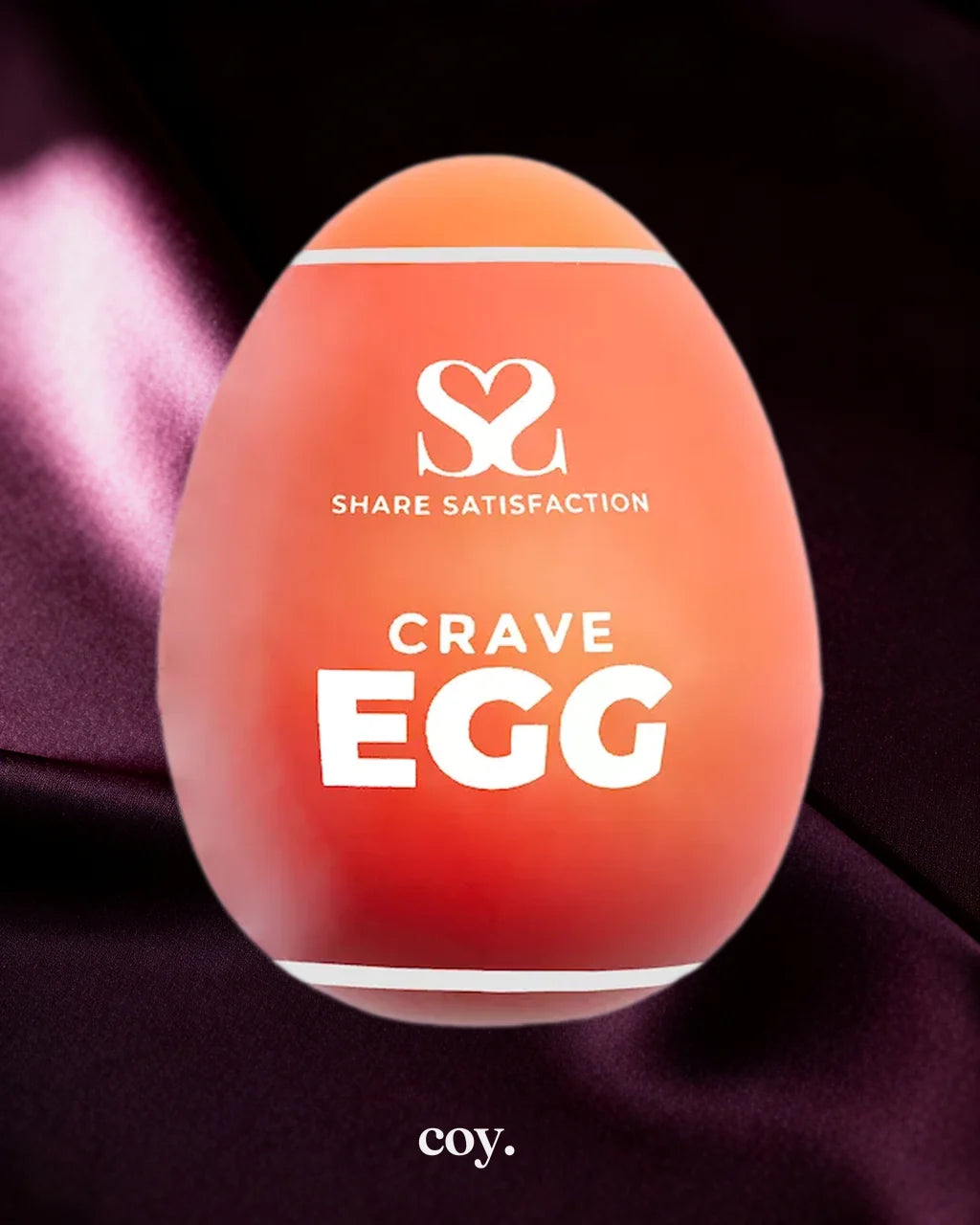 Share Satisfaction Masturbator Egg Crave — Bronze — Coy