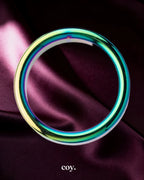 Share Satisfaction Kink Range Iridescent Penis Head Ring 47 MM — Coy