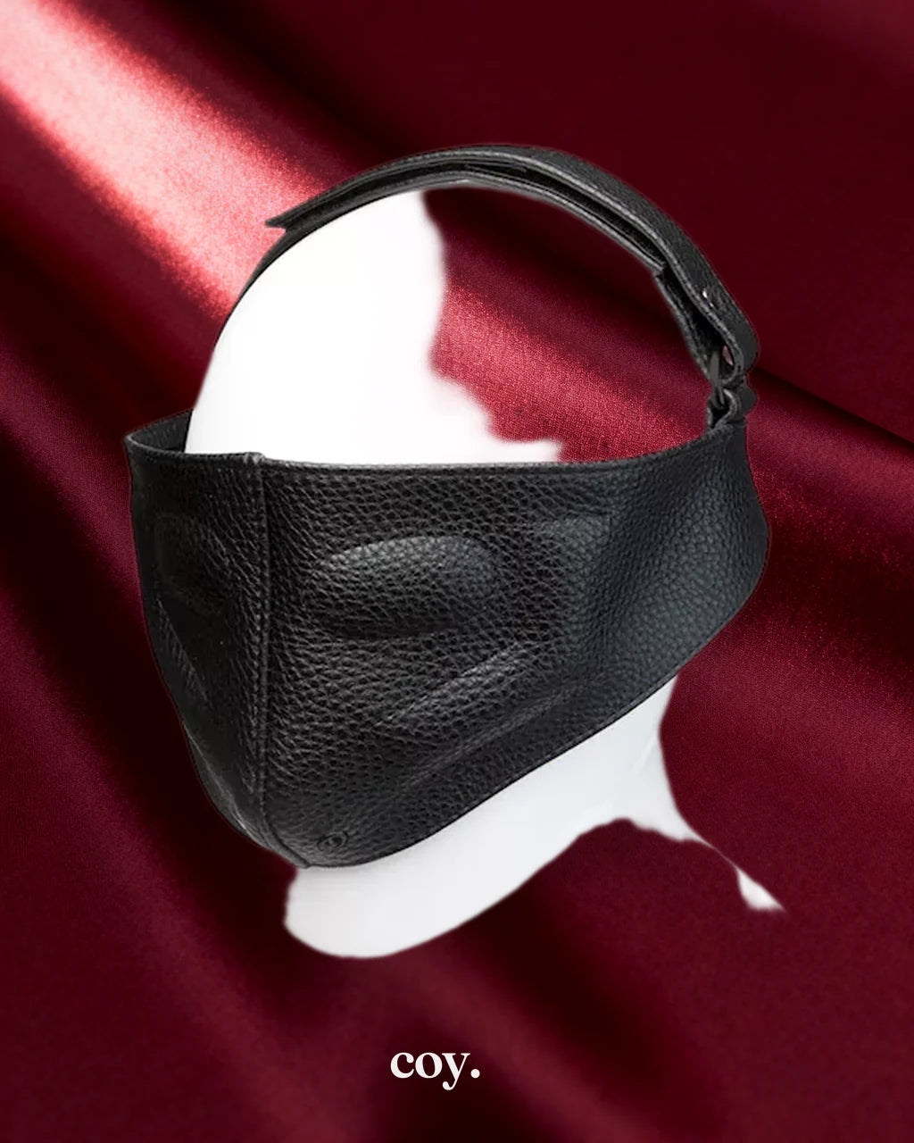 Leather Blinding Mask — Coy