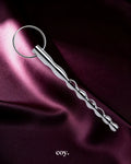 Kink Range Stainless Steel Twisted Penis Plug 5.1 Inch — Coy