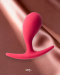 Share Satisfaction Medium Curved Butt Plug 2.2 Inch — Pink — Coy