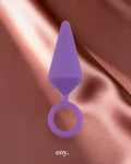 Aeystheter Collection Candy Butt Plug 5.1 Inch — Purple — Coy