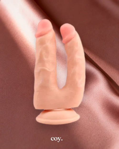Aeystheter Collection Bromeo 03 6.3 Inch Double Penetration Dildo — Coy