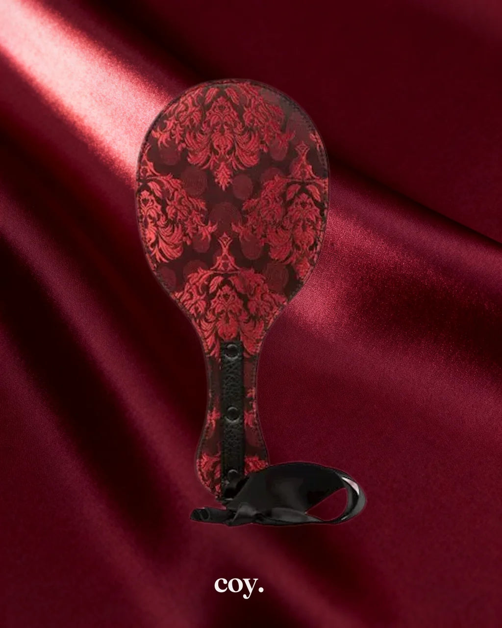 Scandal Round Double Paddle — Black — Coy