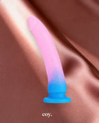 Share Satisfaction Nood Colours Glitter Dildo 7.7 Inch — Coy