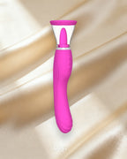 Lottie Pussy Pump and Licking Vibrator — Coy