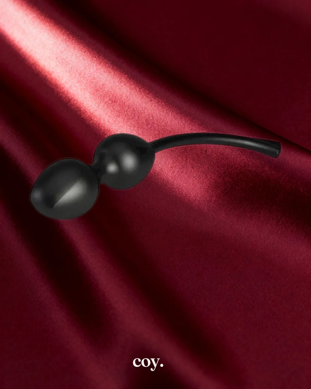 Mystim Jane Wonda Geisha Duo Balls Electro Sex Toy — Black — Coy