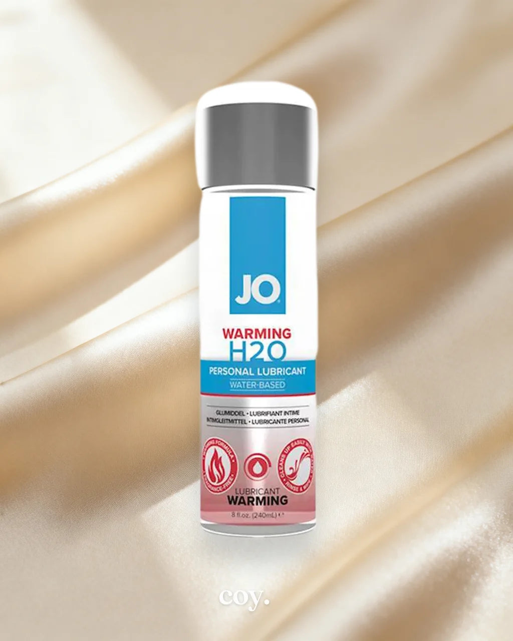Jo H2O Lubricant Warming 8Oz 237Ml — Coy