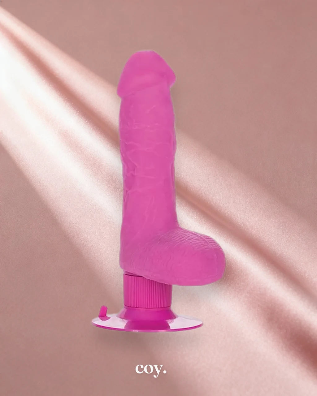 CalExotics Shower Stud Ballsy Dong 5 Inch — Pink — Coy