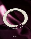 Share Satisfaction Kink Range Stainless Steel Cock Ring 38 MM — Silver — Coy