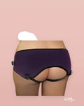 Plus Size Beginners Purple Strap-On — Coy
