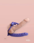 Double Delight Dual Penetration Vibrating Rabbit Cock Ring — Coy