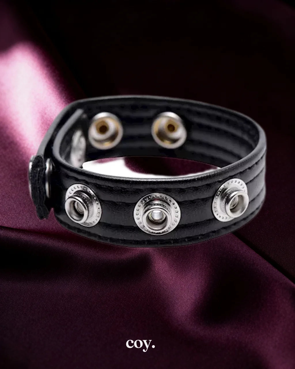 Speed Snap Cock Ring — Black — Coy
