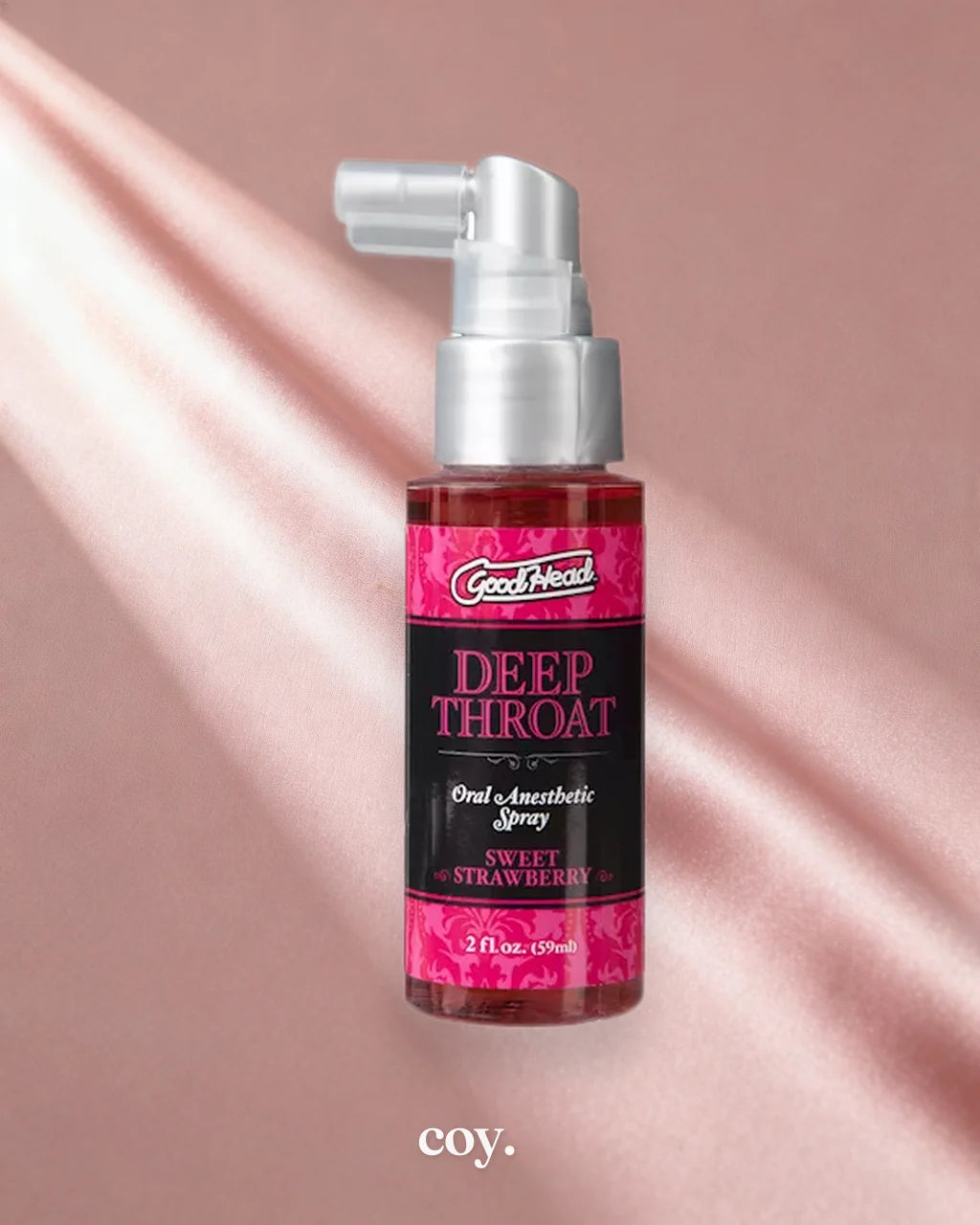 Goodhead Deep Throat Spray Sweet Strawberry — Coy