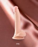 Basix 9 Inch Suction Cup With Dong — Coy