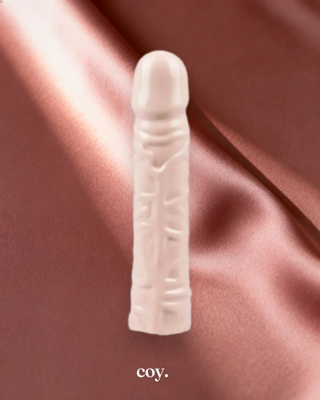 Doc Johnson Classic Dong 8 Inch — White — Coy
