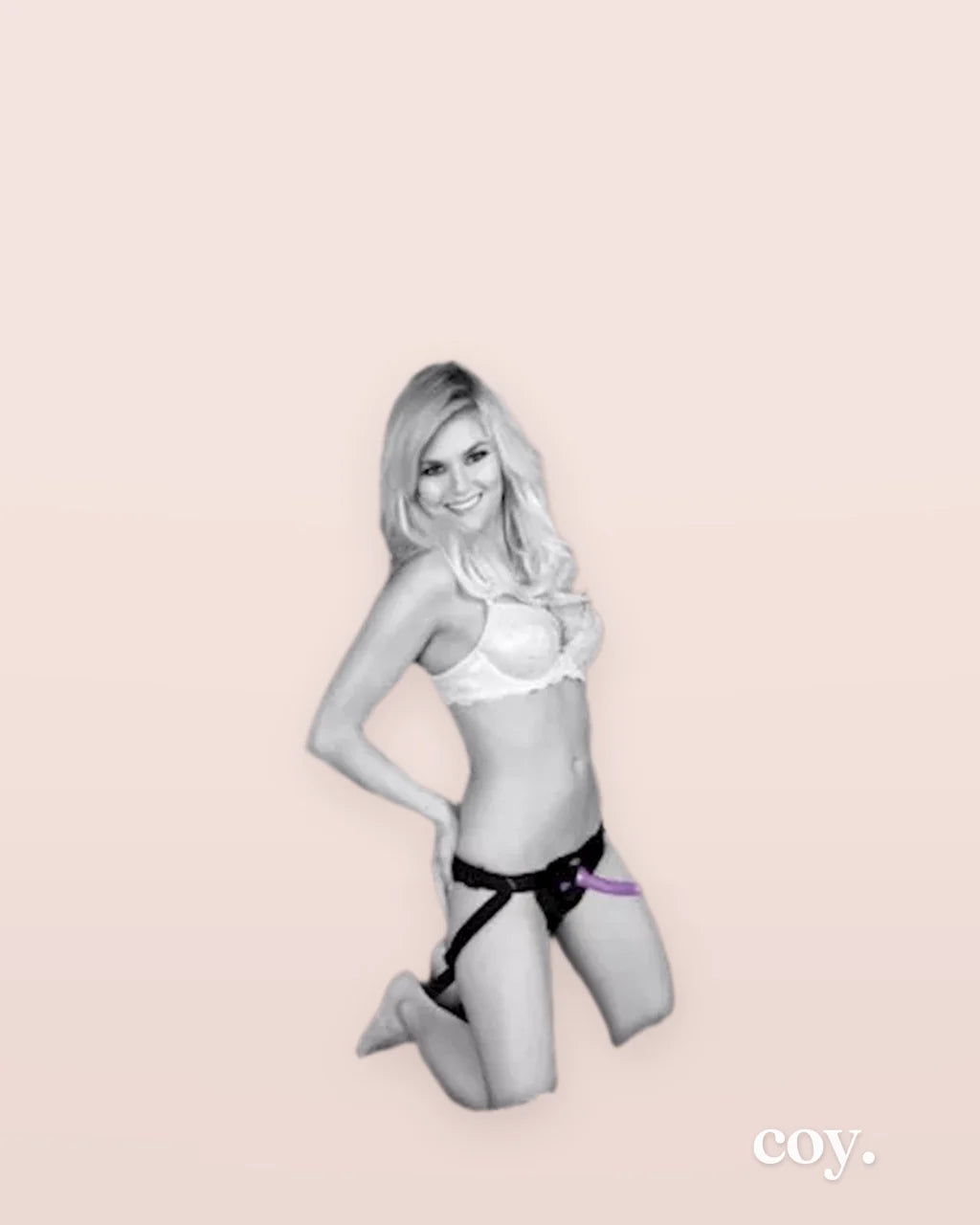 Strap-On and Silicone Dildo Kit — Coy
