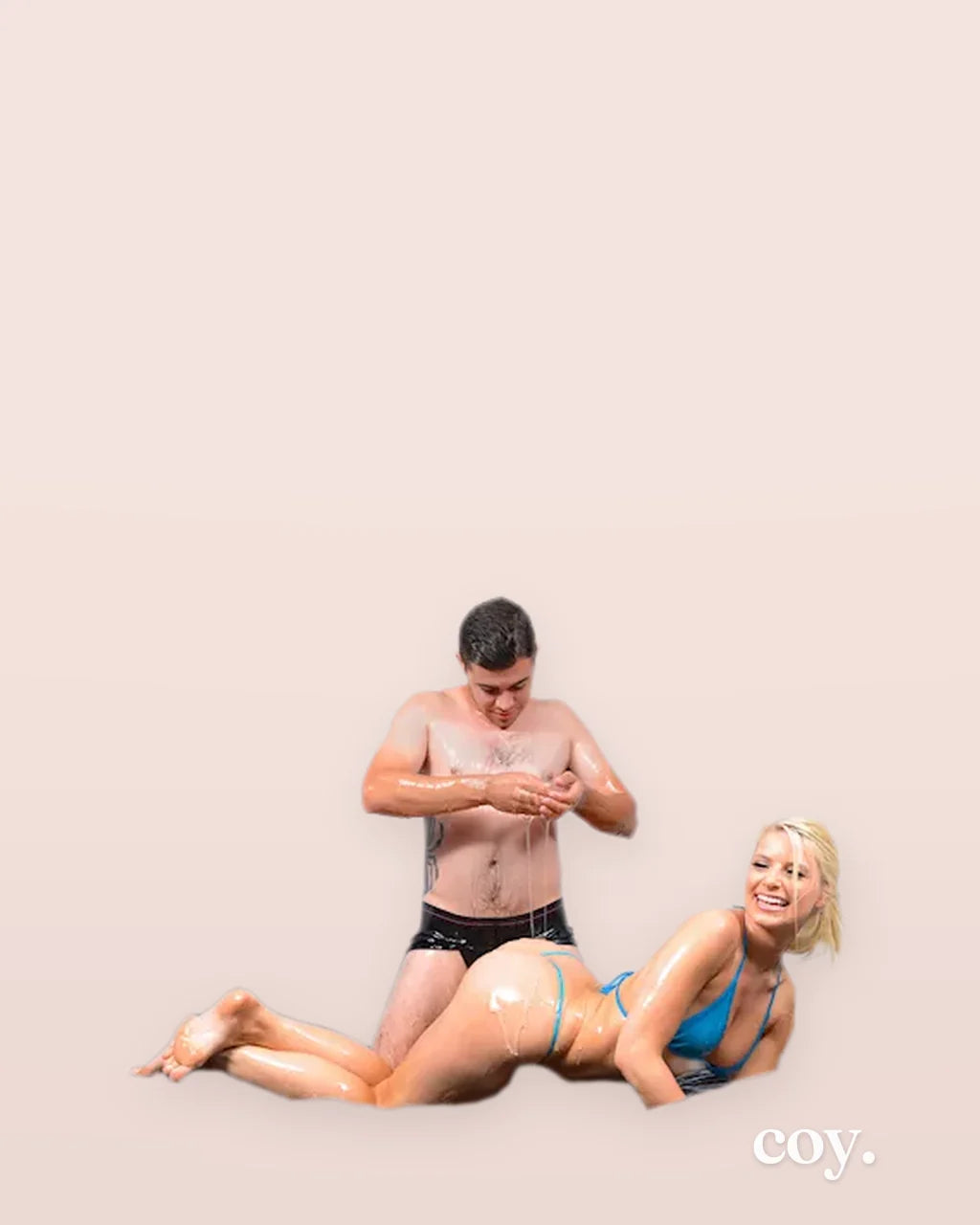 Nuru Inflatable Vinyl Massage Sheet — Coy