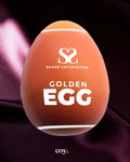 Share Satisfaction Masturbator Egg Golden Men's Toy — Gold — Coy
