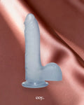 7 Inch Slim Cock With Balls Clear — Coy