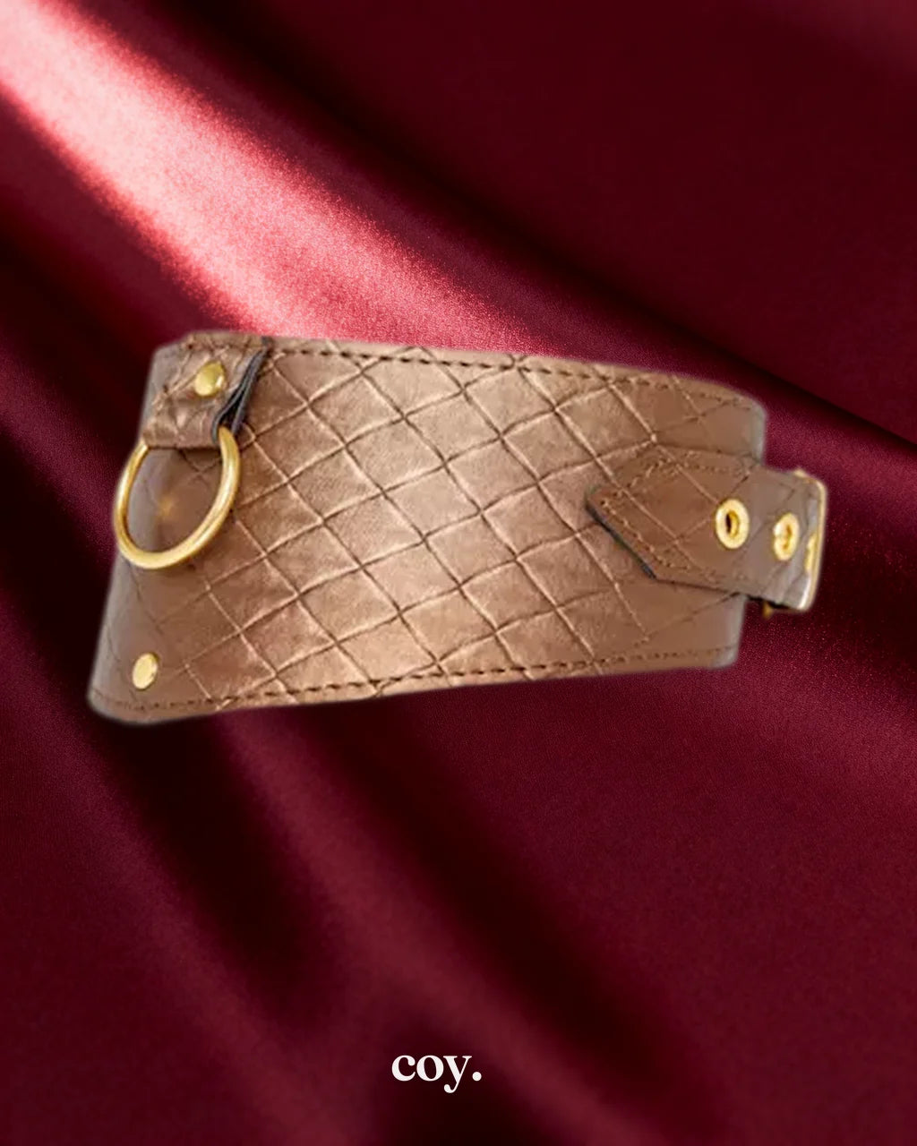 X-Play Quilted Posture Collar — Bronze — Coy