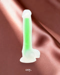 Share Satisfaction Nood Colours Glow in the Dark Dildo 5.9 Inch — Coy