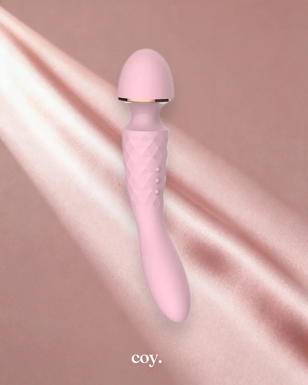 Amore Opaline Wand Vibrator — Coy