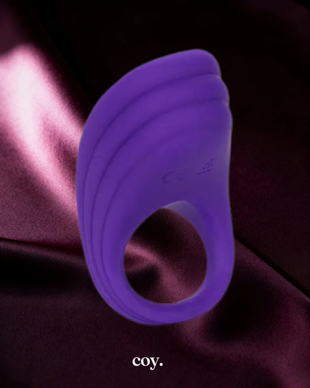 Cal Exotics Silicone Rechargeable Passion Enhancer Cock Ring — Coy