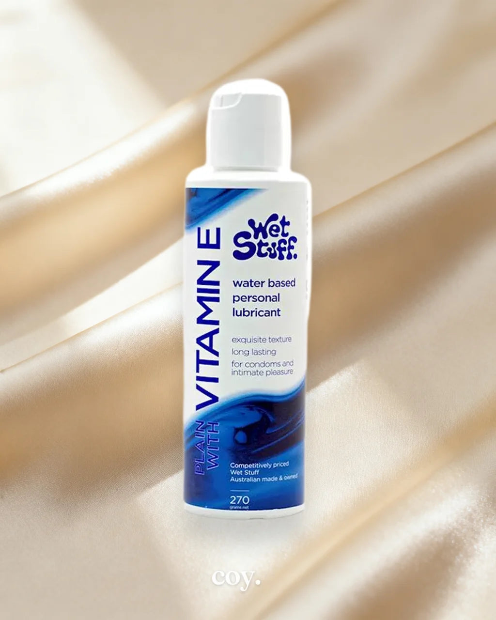 Wet Stuff Vitamin E 270g Disc Top 270 ML Water-Based Lube — Coy