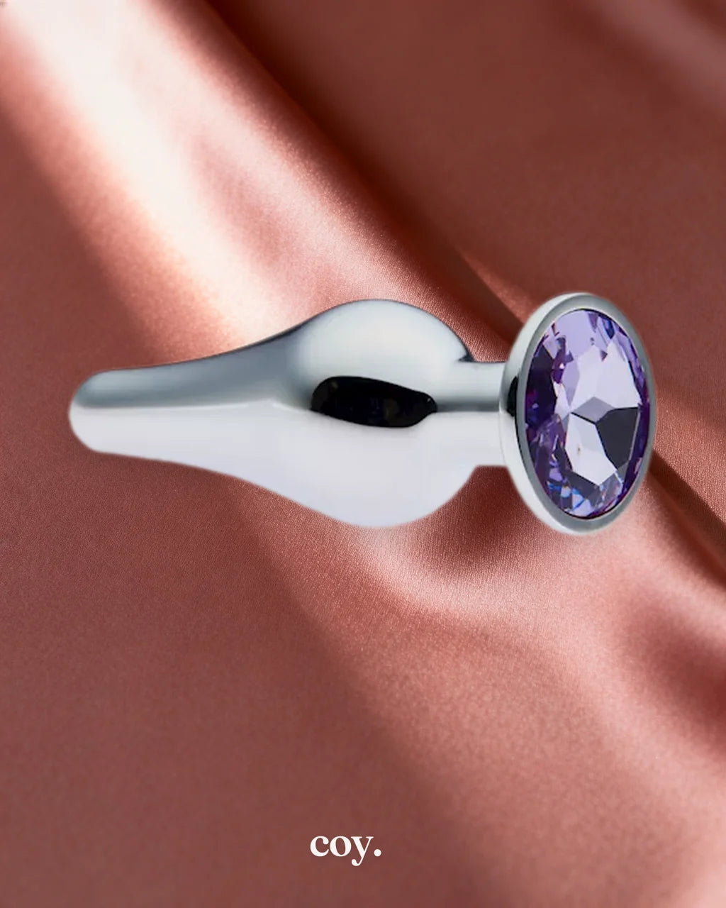 Share Satisfaction Kinki Gnome Gem Butt Plug Small — Light Purple — Coy