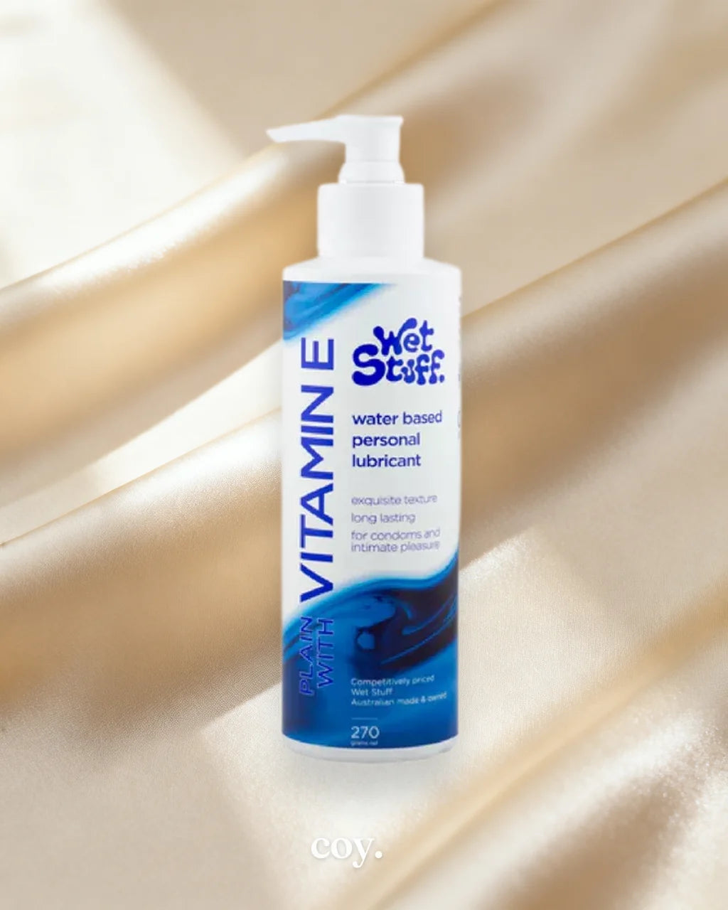 Wet Stuff W Vitamin E 270G Pump — Coy