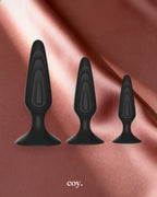 Aeystheter Collection Betty Anal Trainer Set 6.1 Inch — Black — Coy