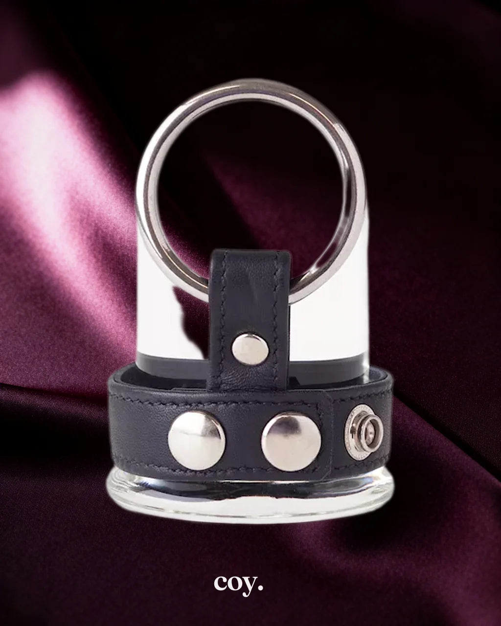 Bound X Leather Ball Strap and Cock Ring — Coy
