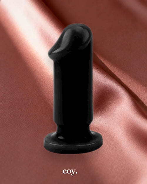 Aeystheter Collection Evil Dark Dildo Kit 3 Set 6.4 Inch — Black — Coy