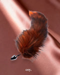 Share Satisfaction Kink Range Bushy Tail Butt Plug 17.7 Inch — Brown — Coy