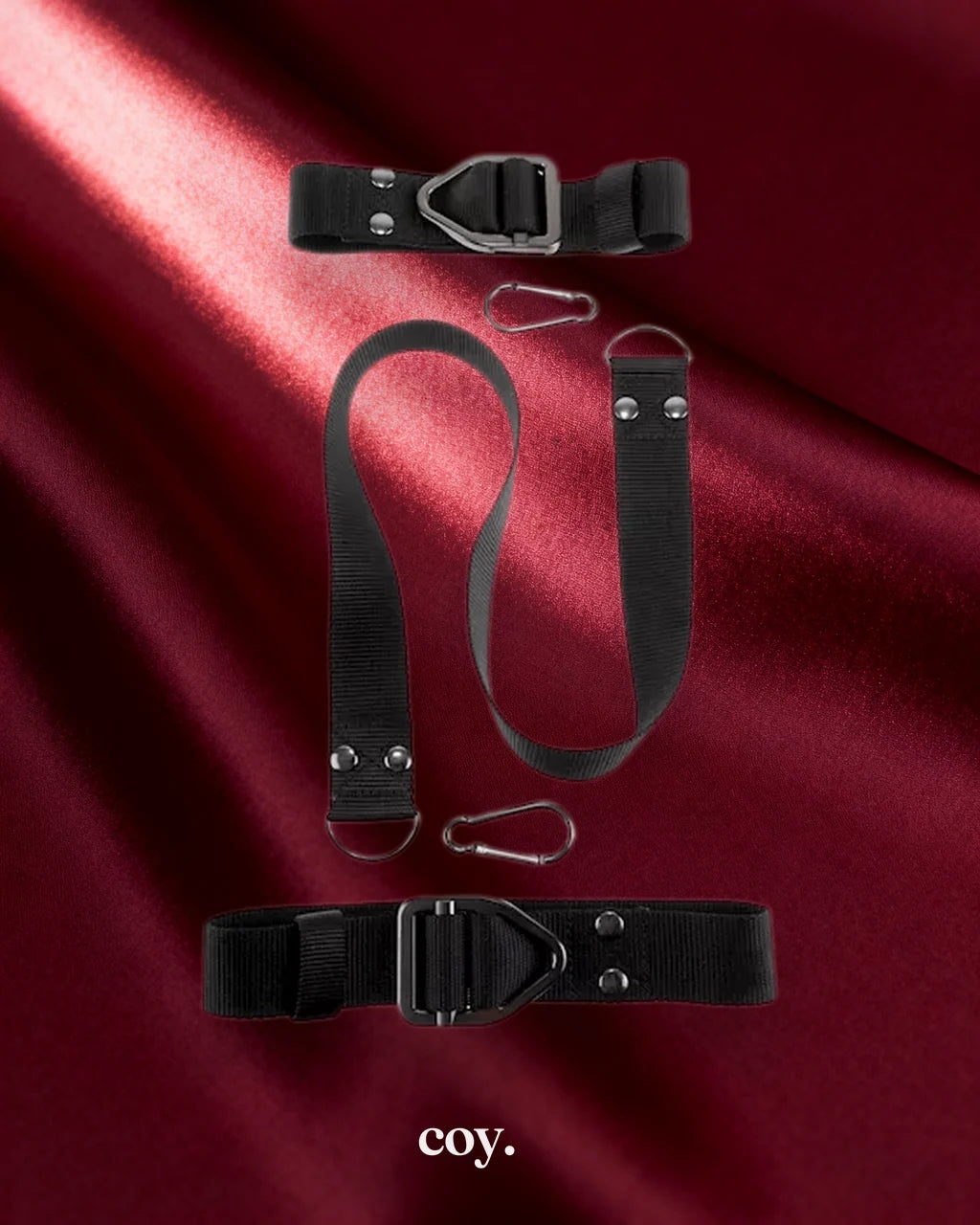 Sir Richards -Command Deluxe Cuff Set — Black — Coy