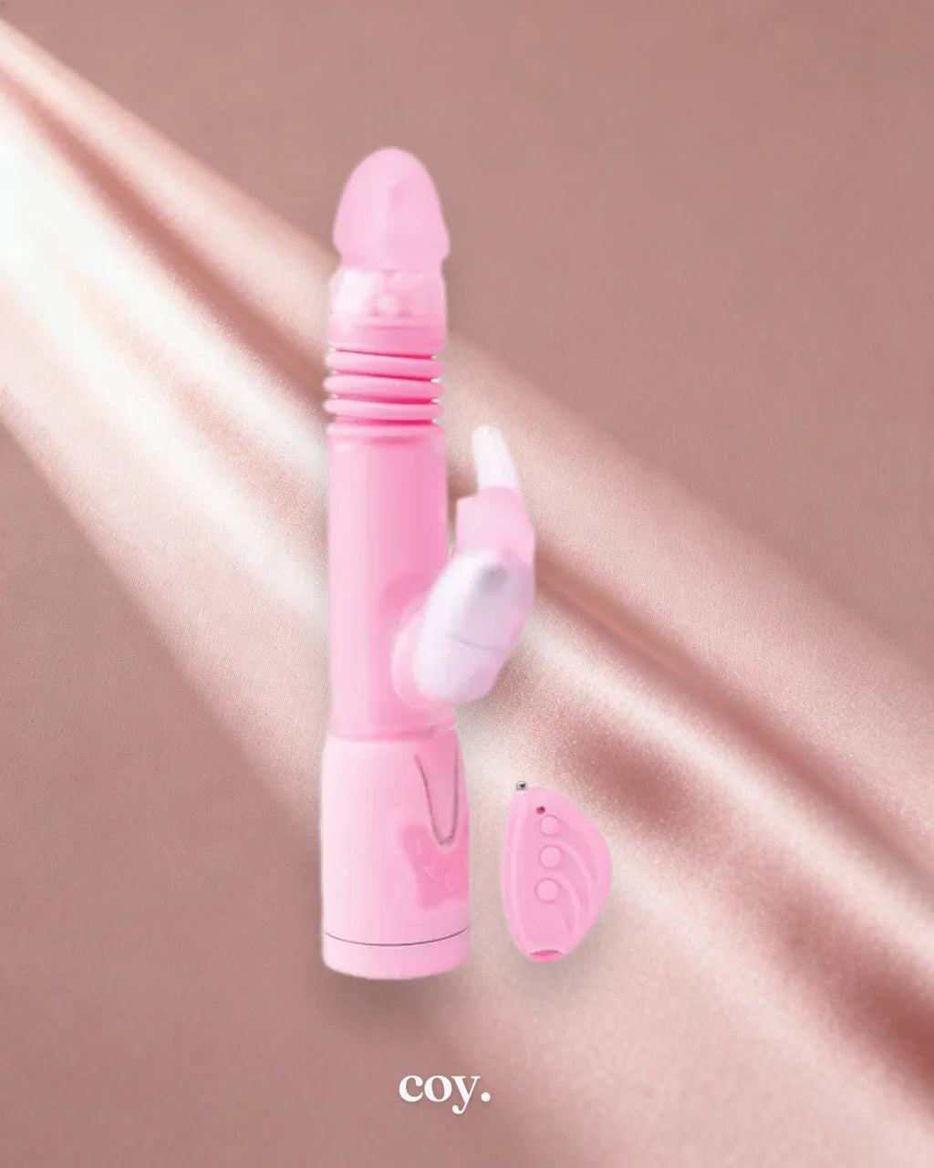 Remote Control Throbbin Rabbit Vibrator — Coy