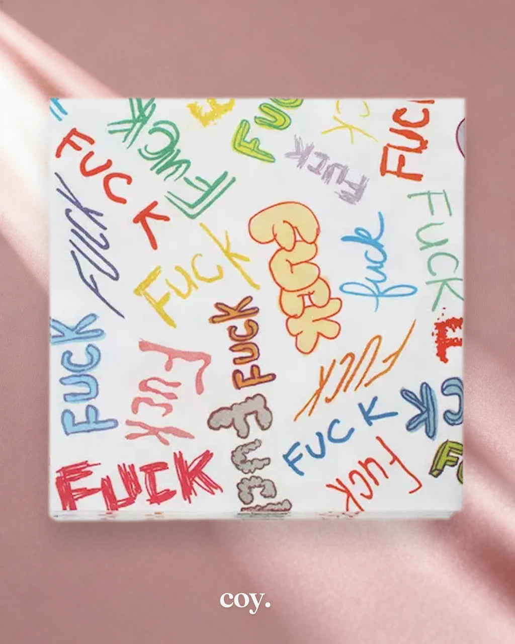 Little Genie Dirty Napkins: F-Bomb Style Novelty — Coy